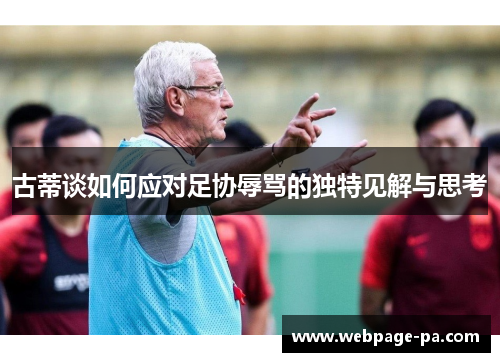 古蒂谈如何应对足协辱骂的独特见解与思考