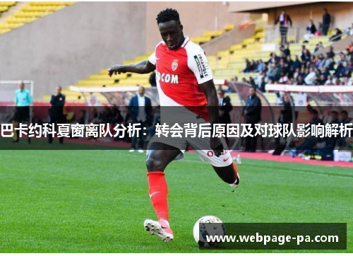 巴卡约科夏窗离队分析：转会背后原因及对球队影响解析